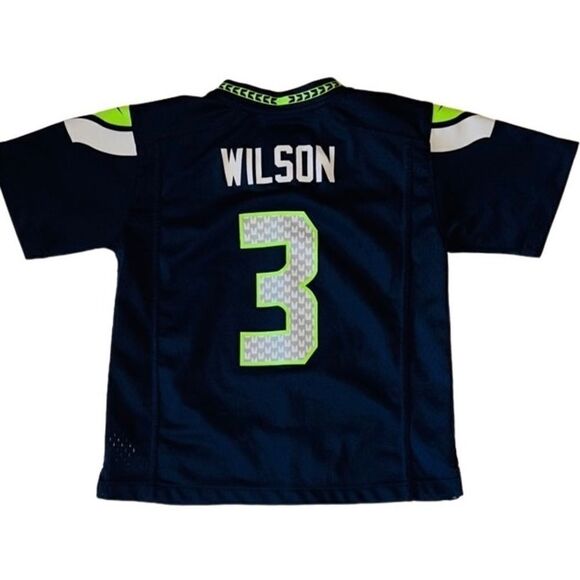 Boys Russell Wilson Nike jersey size L7 - Picture 2 of 3